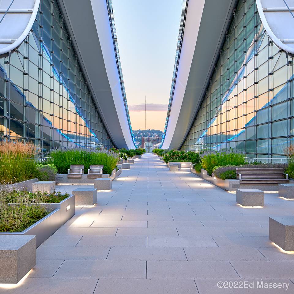 DLCC plaza deck in Pittsburgh, PA