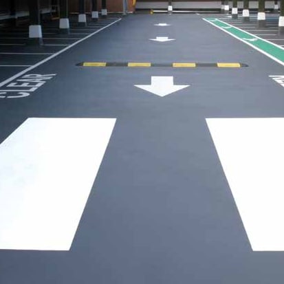 PMMA Terapro Vehicular Traffic Waterproofing on parking garages