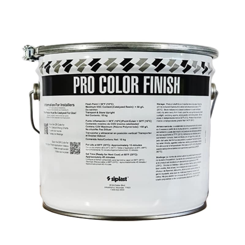 Can of Pro Color Finish