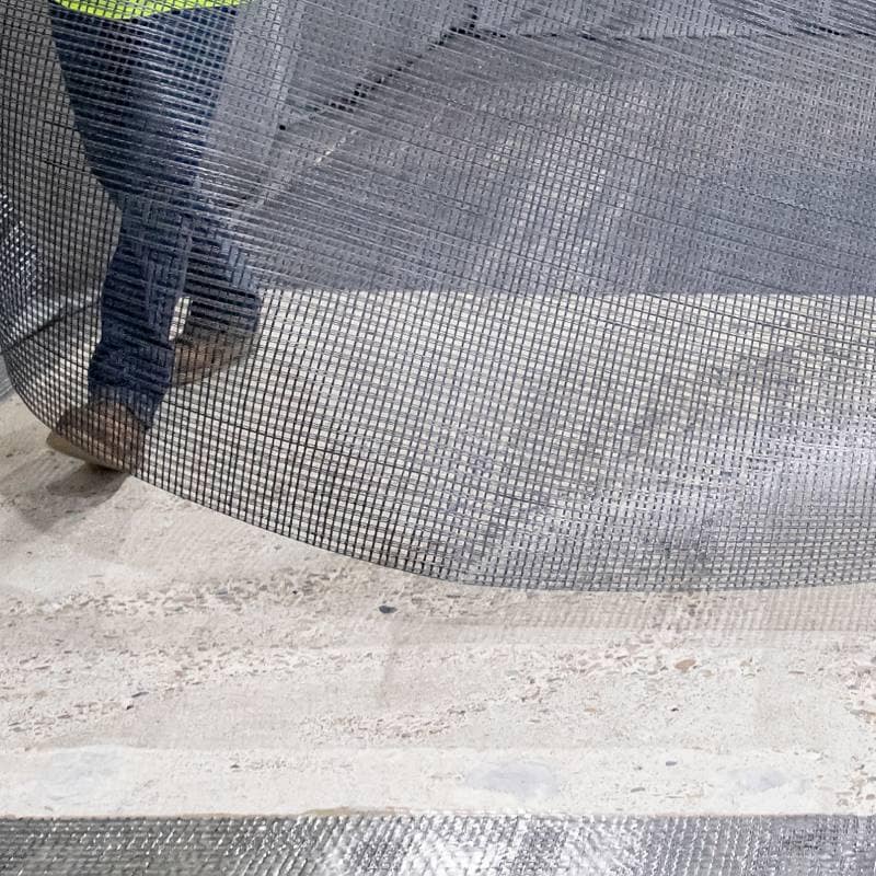 Sheet of Pro Grid fiberglass scrim