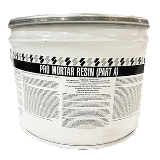 Container of Siplast's PMMA Resin-Based Mortar
