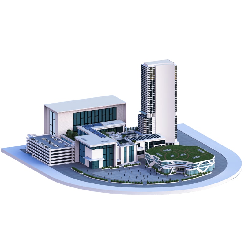 3D model of Siplast national sales office for Siplast career employees