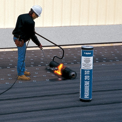 Paradiene 20 for Green and Waterproofing, Torch-Applied