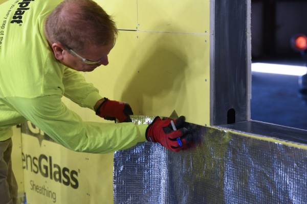 Installation of WALLcontrol Reinforced Aluminum AWB