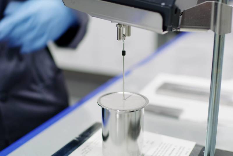 chemical test on PMMA liquid resin