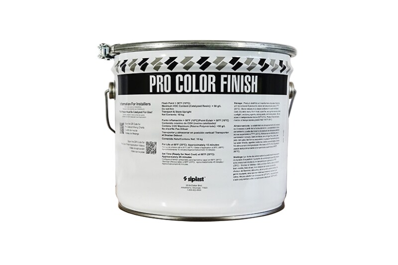 Can of Pro Color Finish