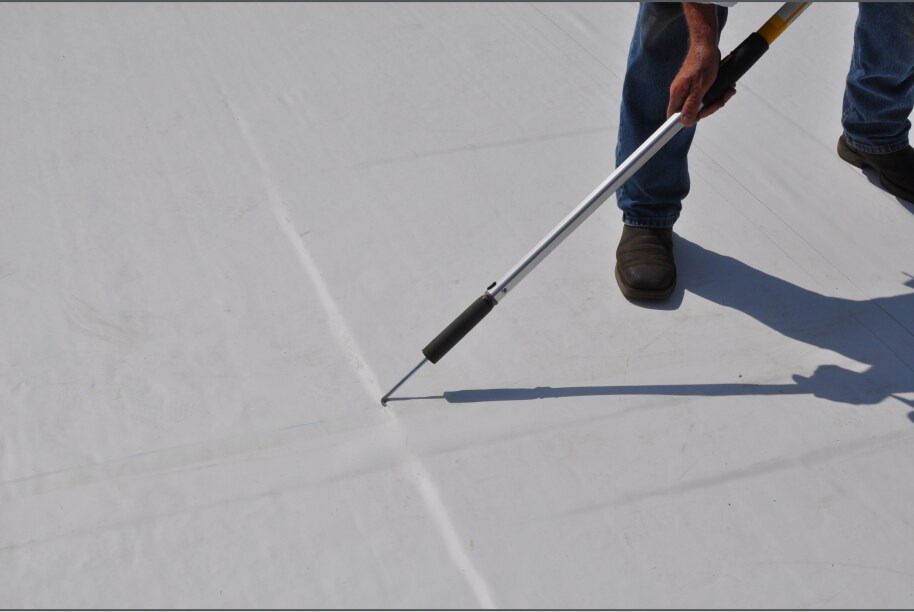 Inspection of commercial roof