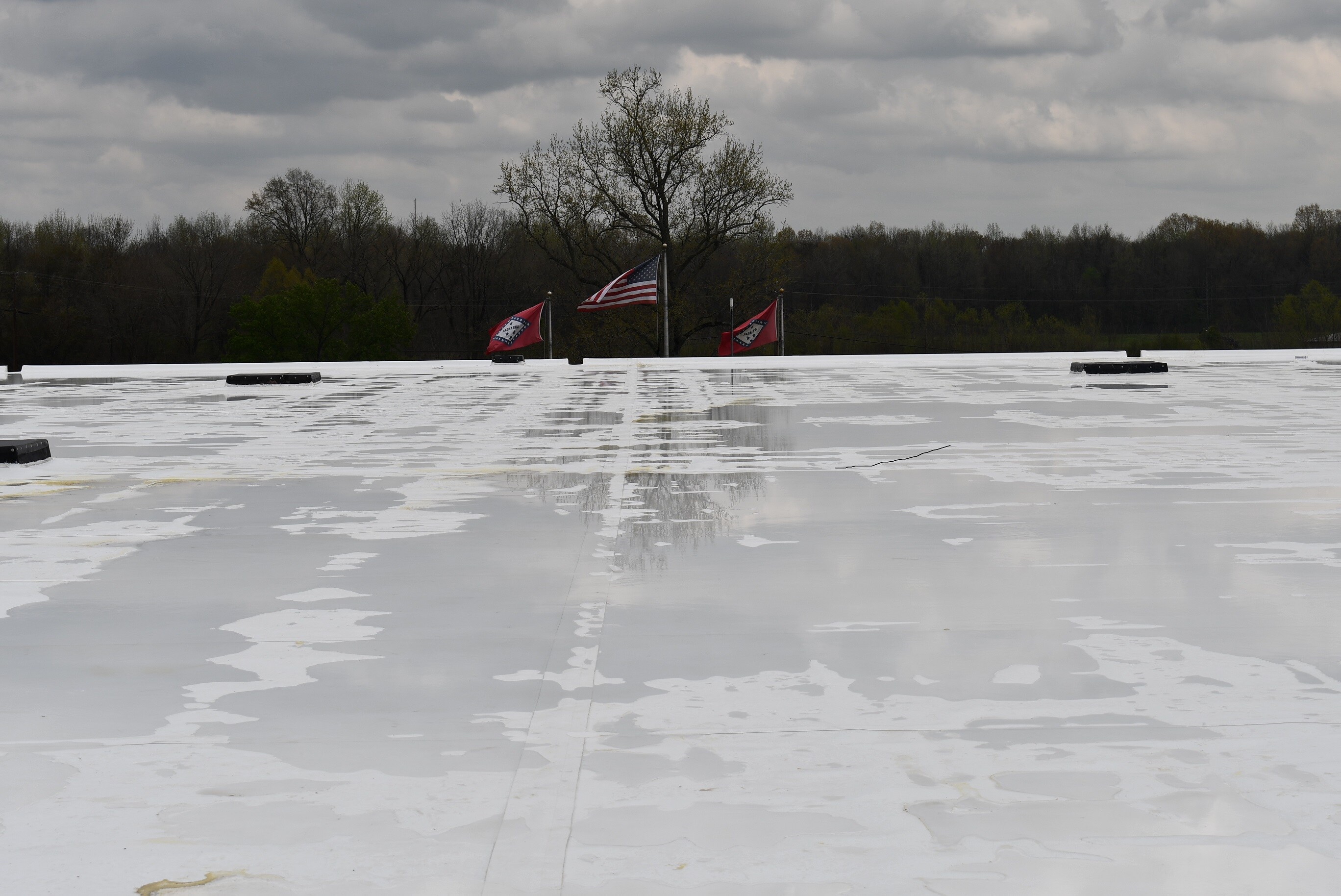 SBS and PVC Hybrid System on Siplast Arkadelphia Plant