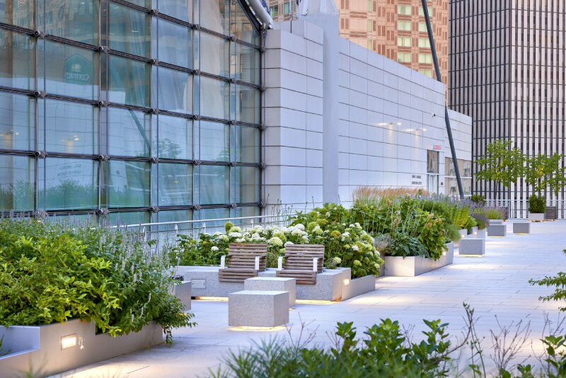 DLCC plaza in Pittsburgh, PA