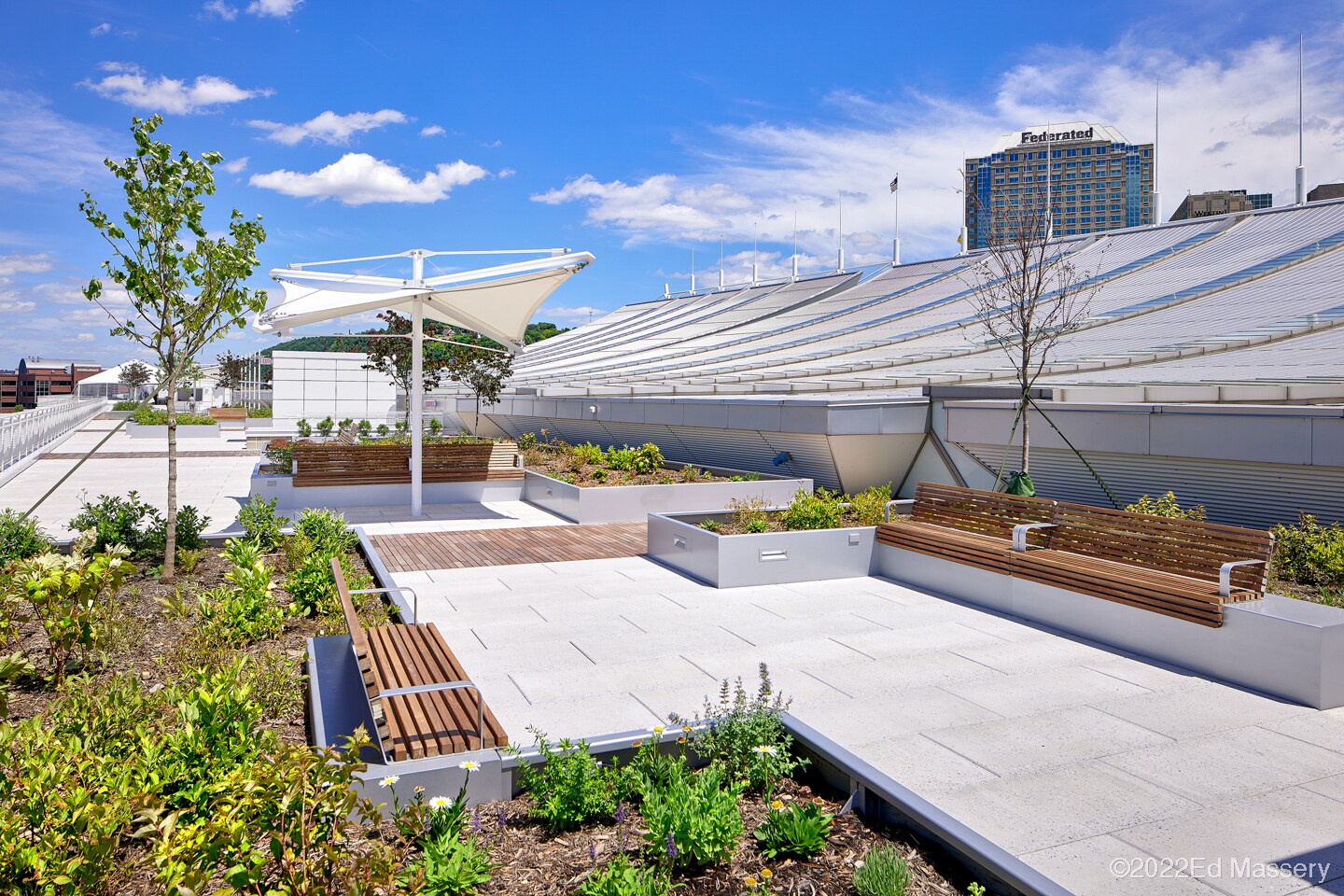 DLCC plaza in Pittsburgh, PA