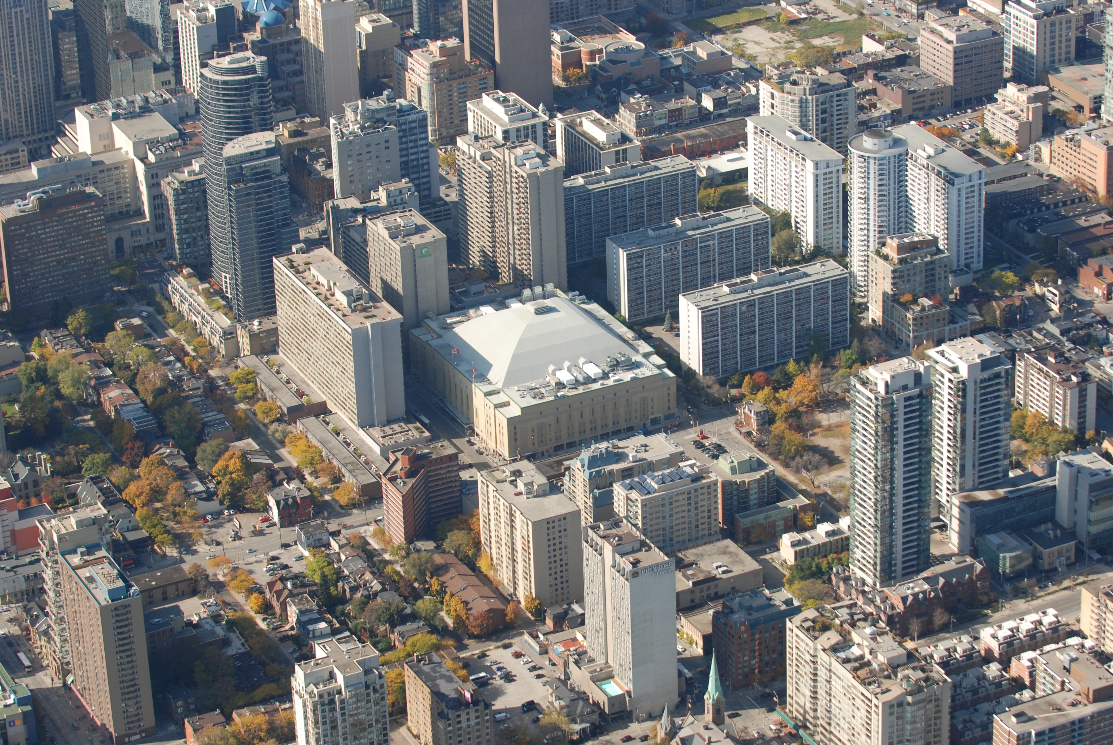 Maple Leaf Gardens Arena in Canada
