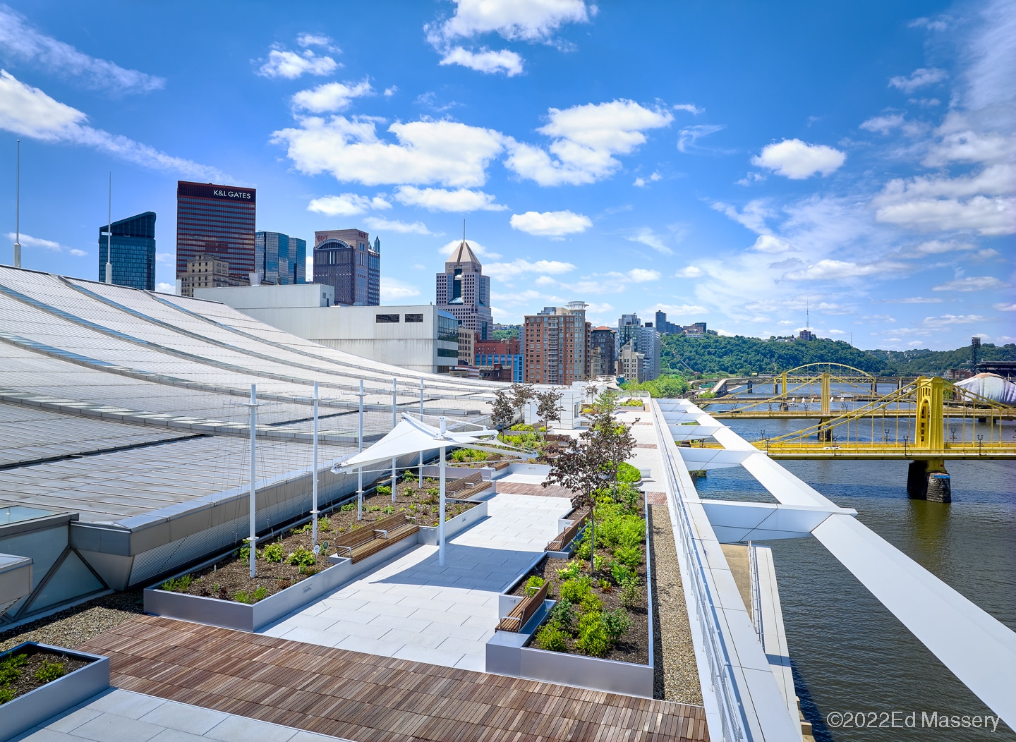 DLCC plaza in Pittsburgh, PA