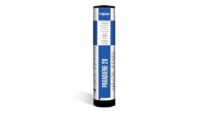 Paradiene 20 for Waterproofing, Cold Adhesive Applied