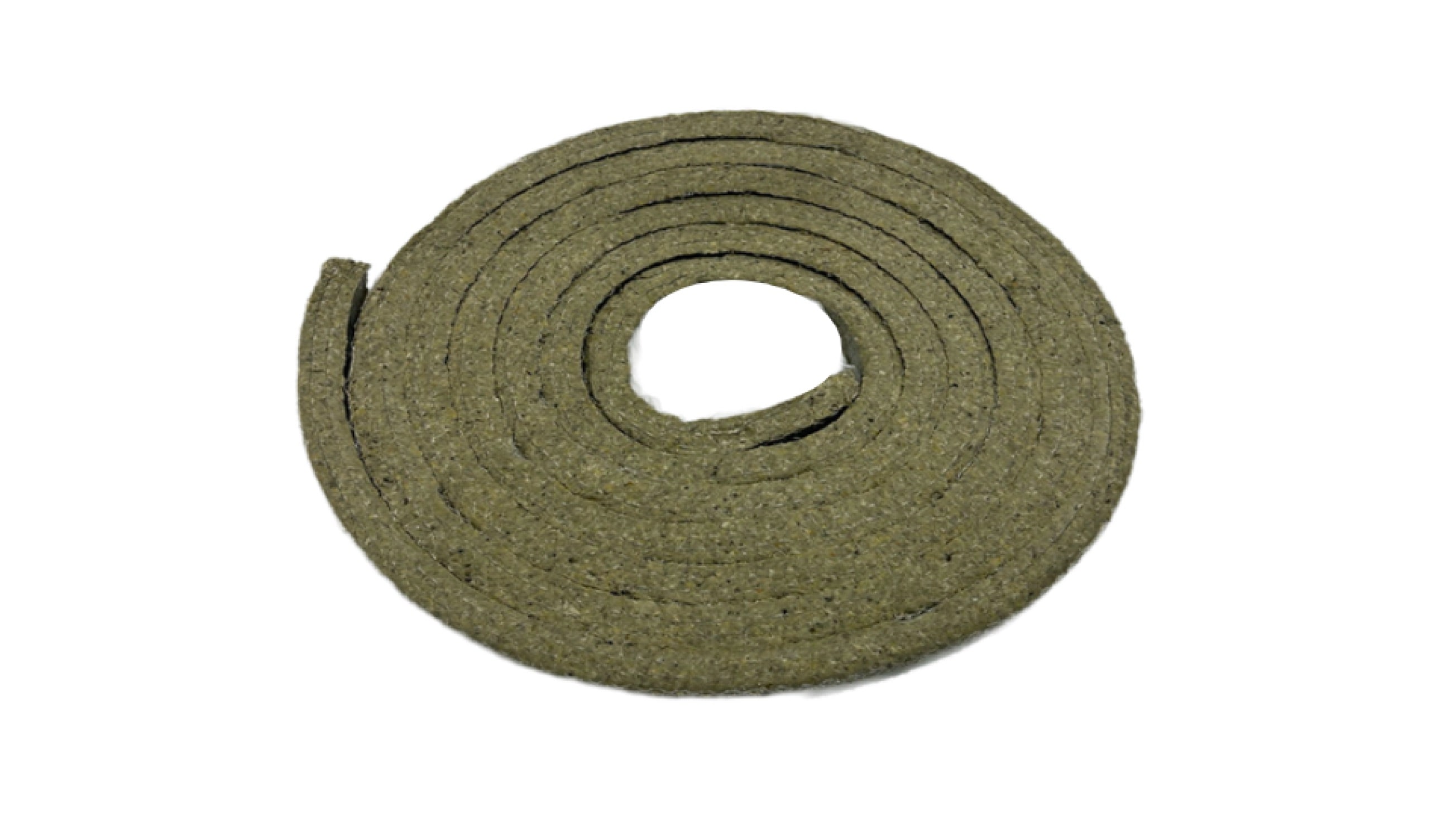 A coiled roll of TeraPROOF™ Waterstop, a bentonite composite for sealing static construction joints in concrete.
