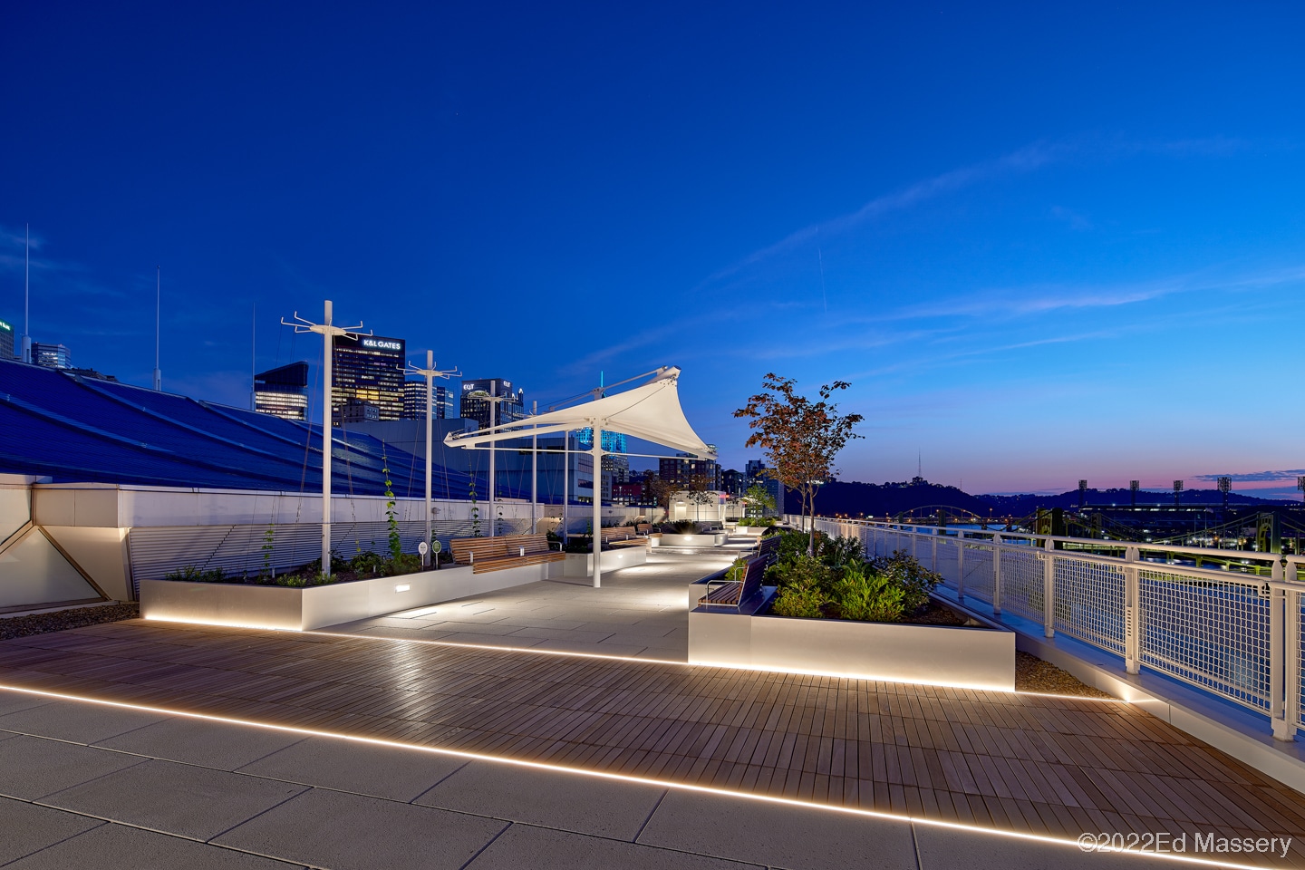 DLCC plaza in Pittsburgh, PA