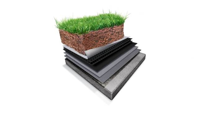 semi-intensive vegetated assembly