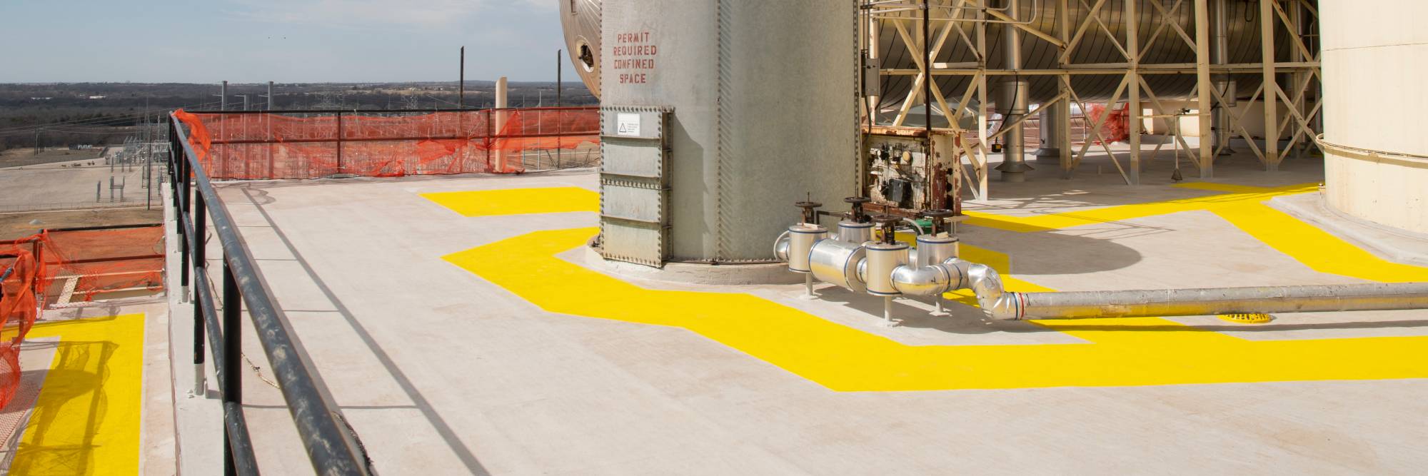Parapro Roof on Power Plant in OK