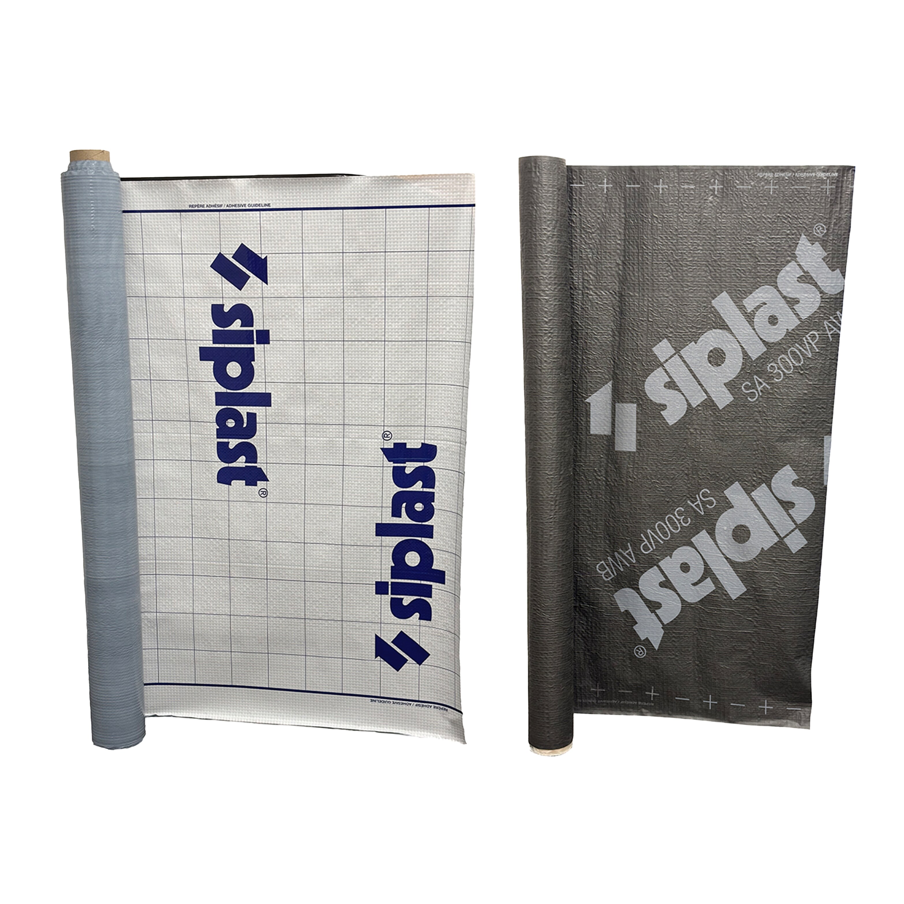 Siplast Performance AWB comparison chart showing 6-month UV exposure and standard building code compliance.