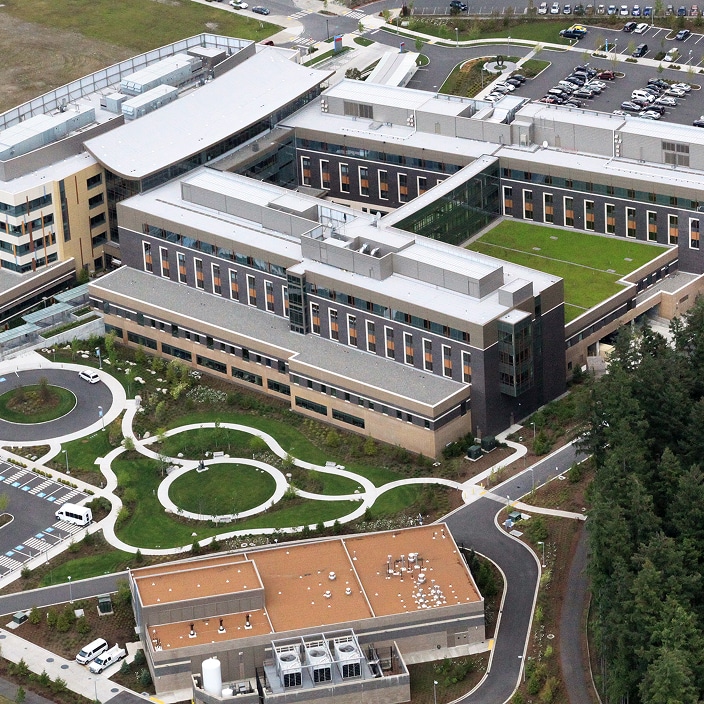 Swedish Issaquah Hospital with Ternap green roof
