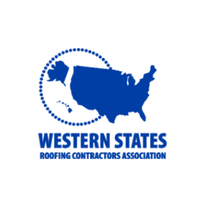 Western States Roofing Contractors Association logo.