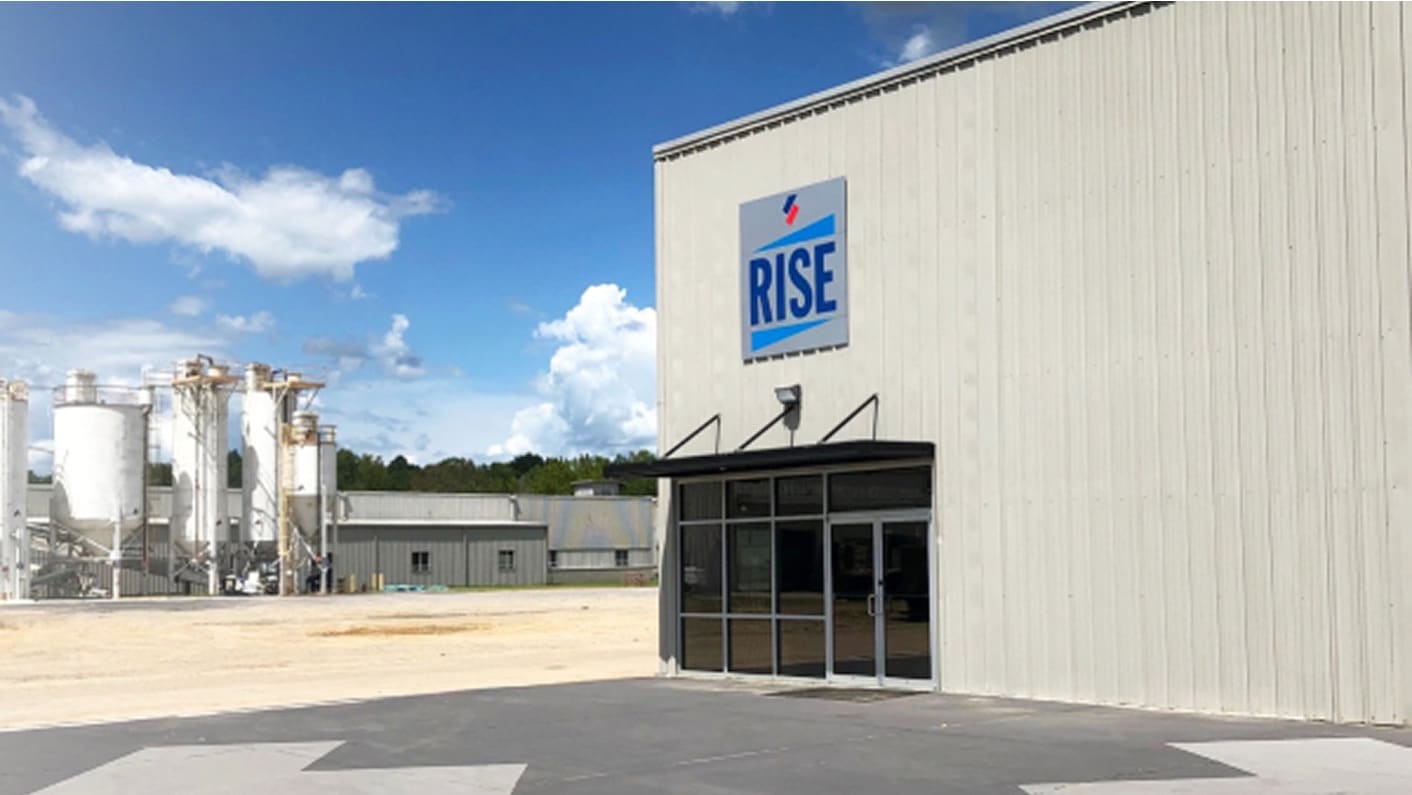 Exterior of a RISE Lab at Siplast Manufacturing Plant.
